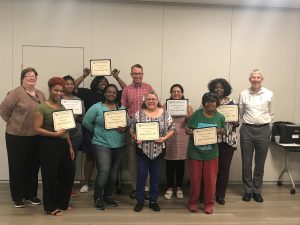 APAH residents graduate financial management class